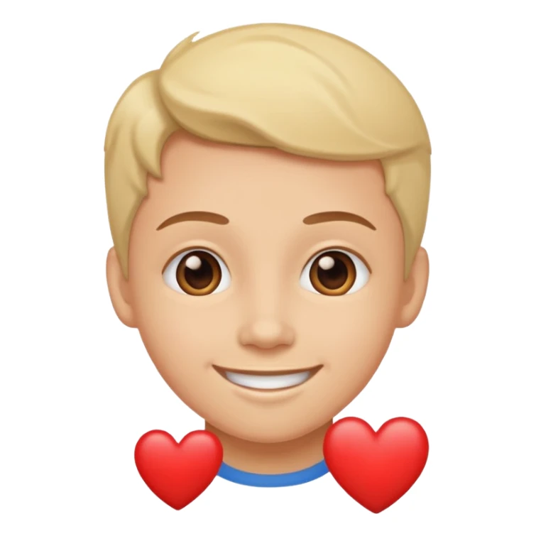 Smiling face with heart-eyes sticker