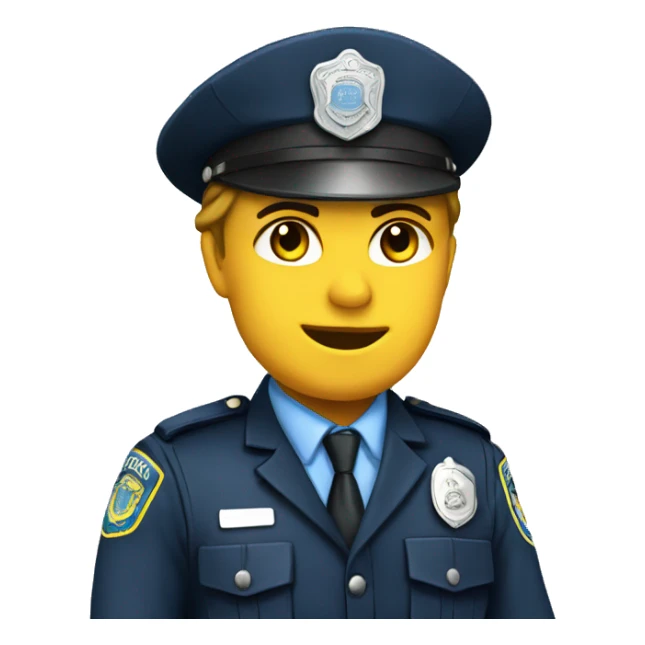 police sirene blau sticker