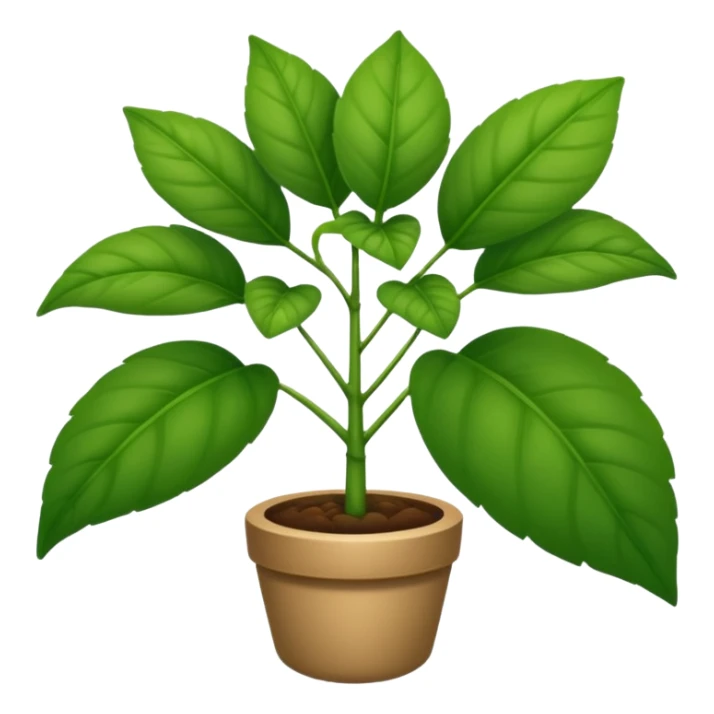 plantitas, naturaleza suave sticker