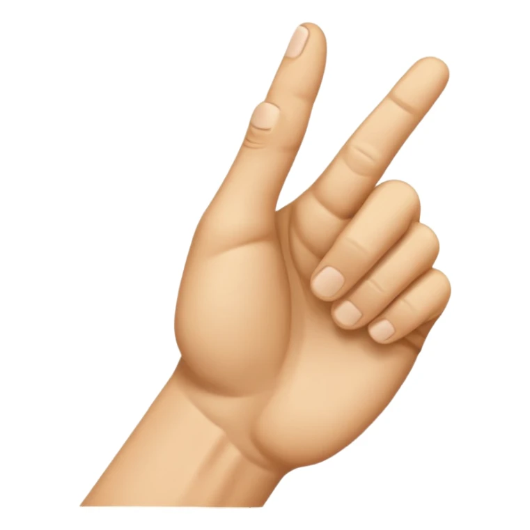 ASL Alphabet A sticker