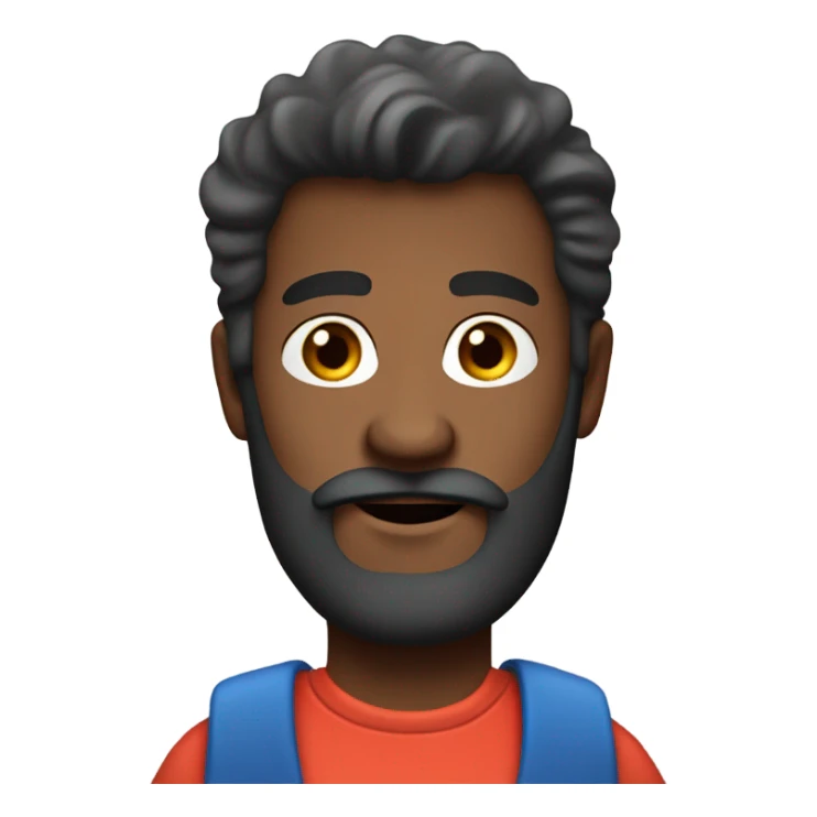 A man with a beard and a coke bottle silhouette ￼ sticker