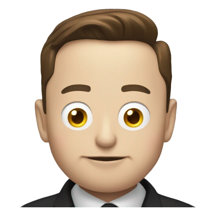 Elon Musk with Tesla sticker