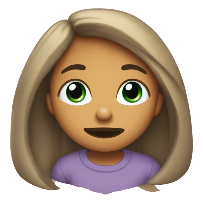 Cara enamorada sacando la lengua  sticker