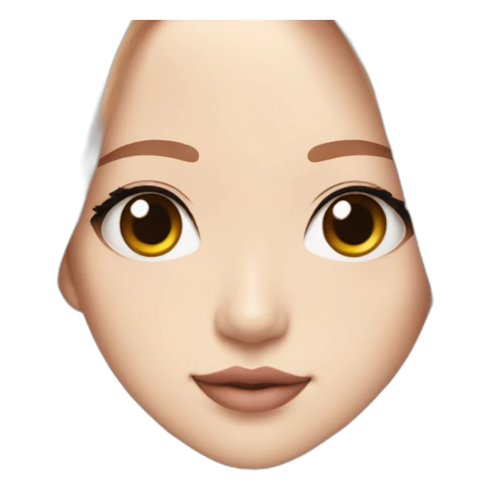 Rosé from blackpink with blond hair sticker