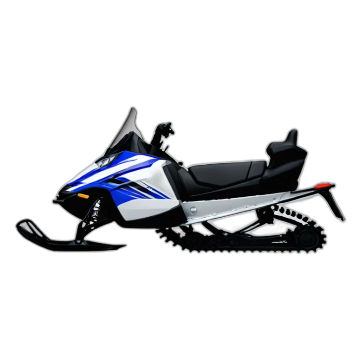 Yamaha snow mobile sticker