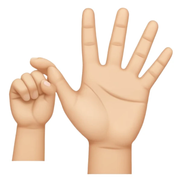 ASL Alphabet A emojis sticker