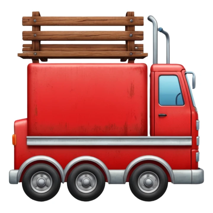 Moving truck or dolly
 sticker