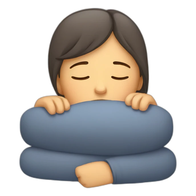 sleepy-woman sticker