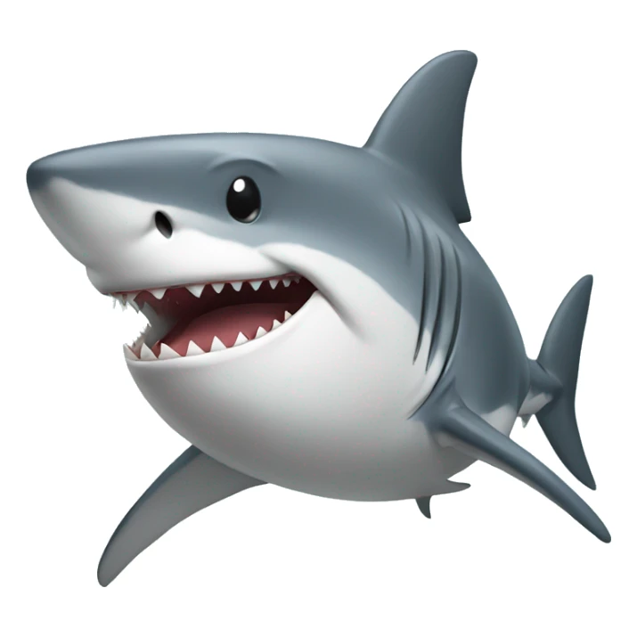 shark wearing hoodie sticker