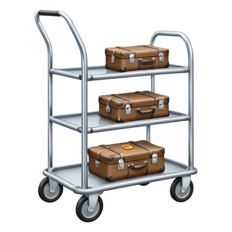 luggage cart sticker
