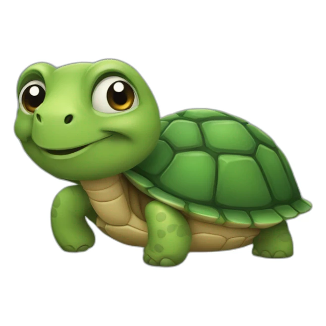 Un écureuil et une tortue sticker
