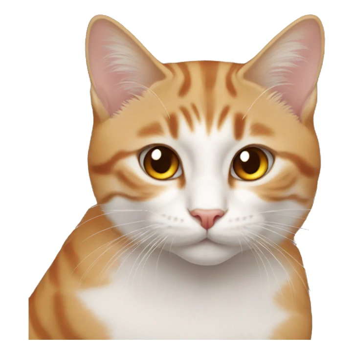 Gatos anaranjados sticker