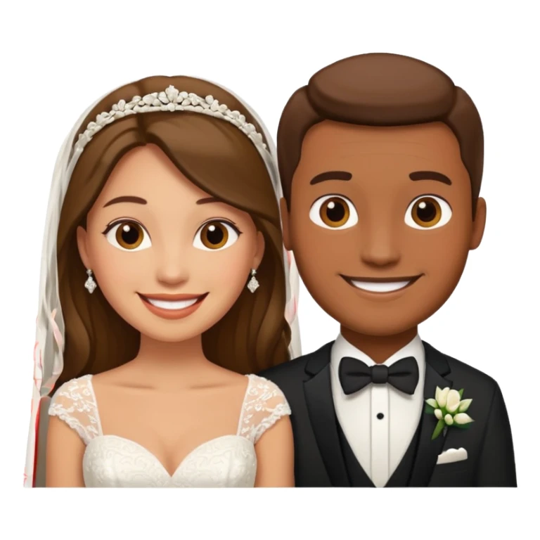 Man and women married  sticker