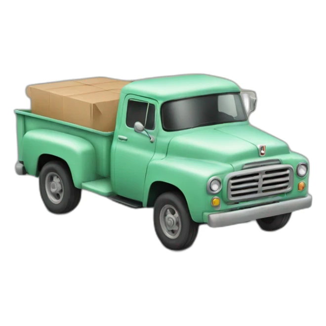 A little truck sticker