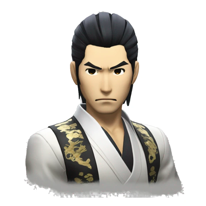 kiryu kazuma from yakuza 0 sticker