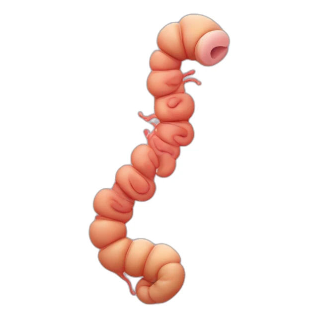 Human gastrointestinal tract, more pretty  sticker