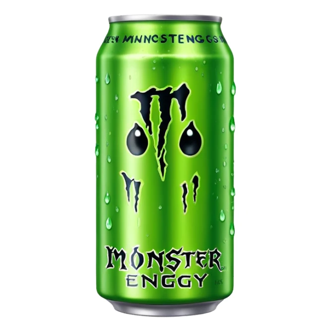 Monster energy drink sticker