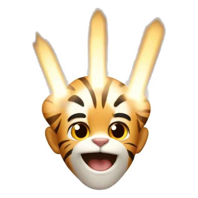 Bengal light sticker