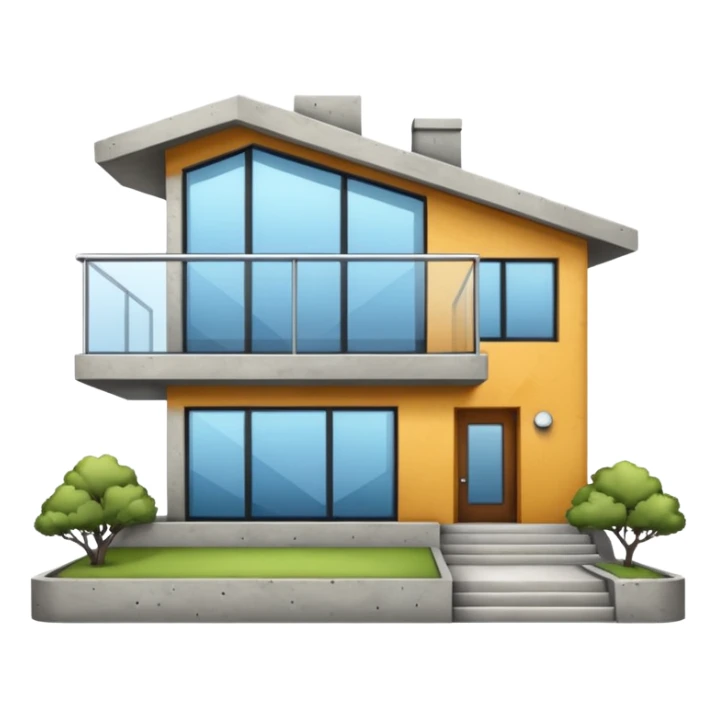 Casa en bienes y raices sticker