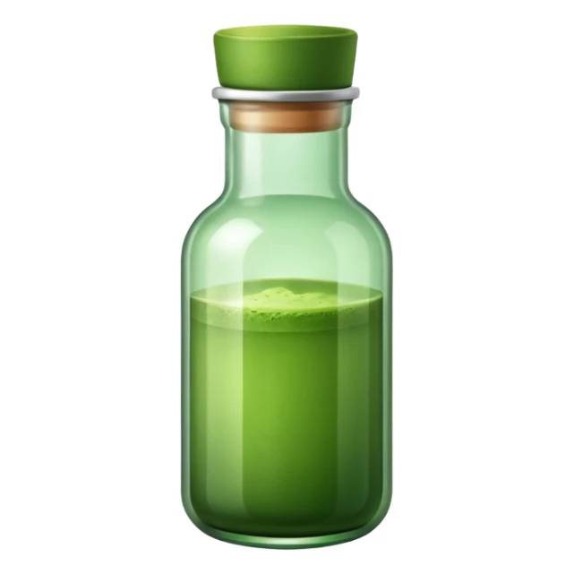 matcha bottle sticker