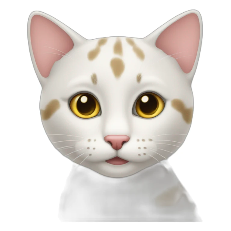 Розовая кошка sticker