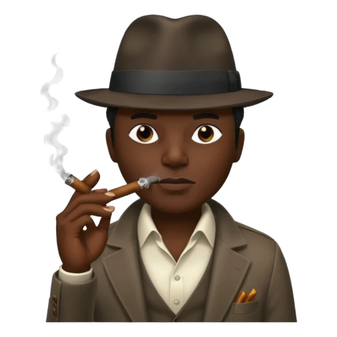 black gansters sticker