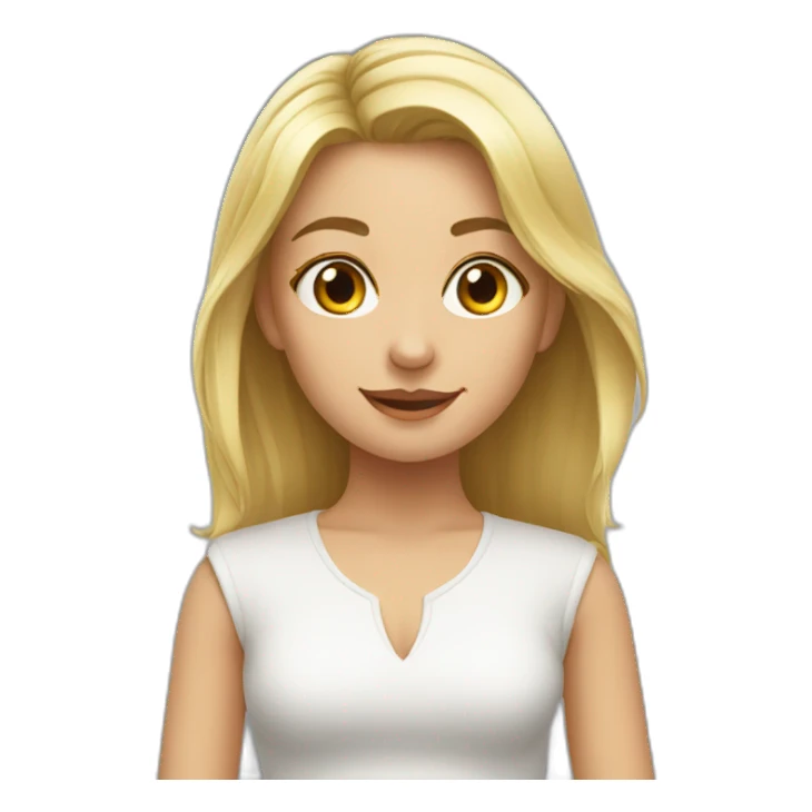 Девушка sticker