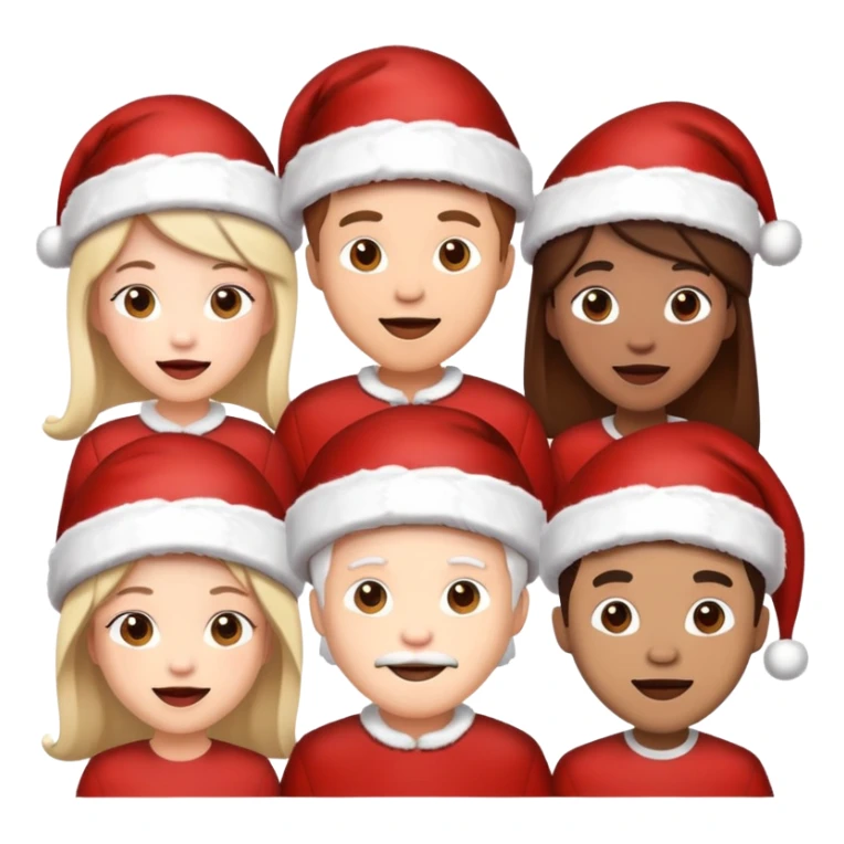 christians celebrating christmas sticker