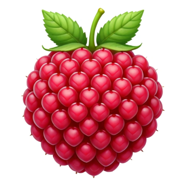 Raspberry sticker