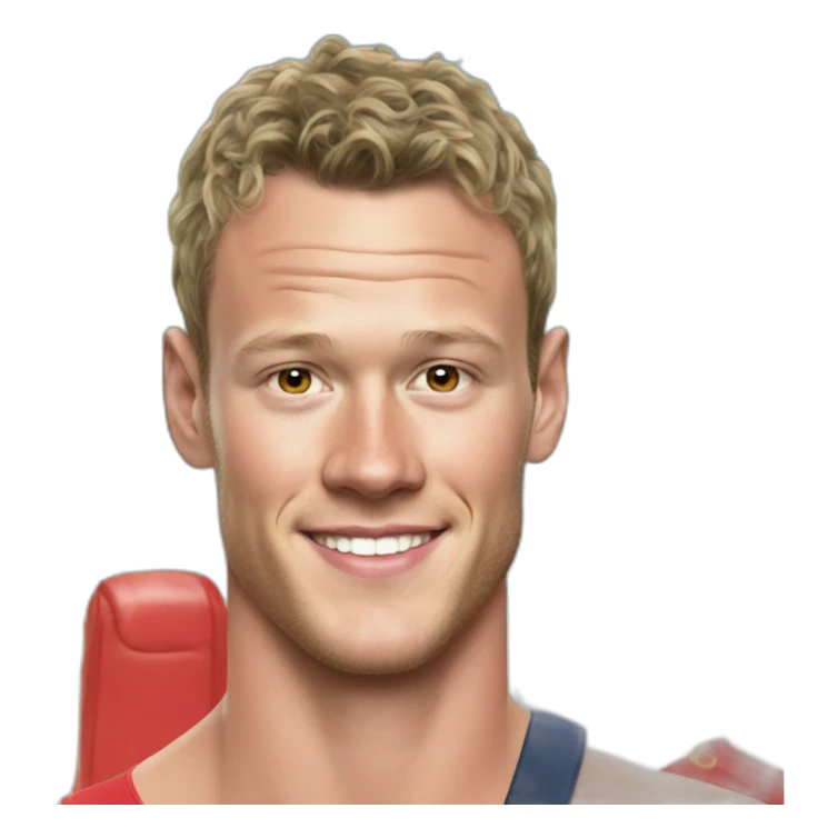 Jonathan Toews as a beach bum sticker