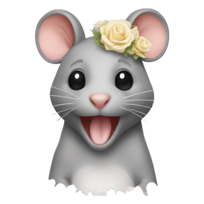 Rat Wedding sticker