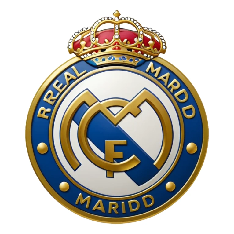 Real Madrid escudo real sticker