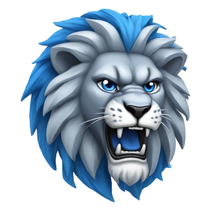 Create a Detroit Lions emoji  sticker