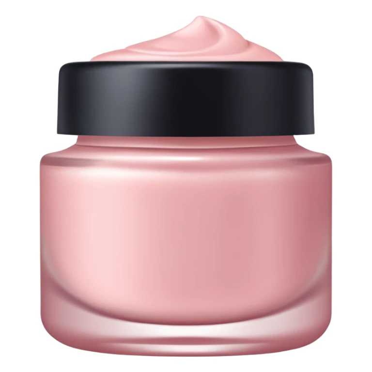 Aesthetic skincare light pink sticker