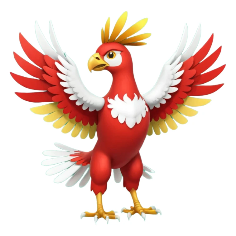 Ho-Oh-Hawlucha-Braviary-fusion sticker