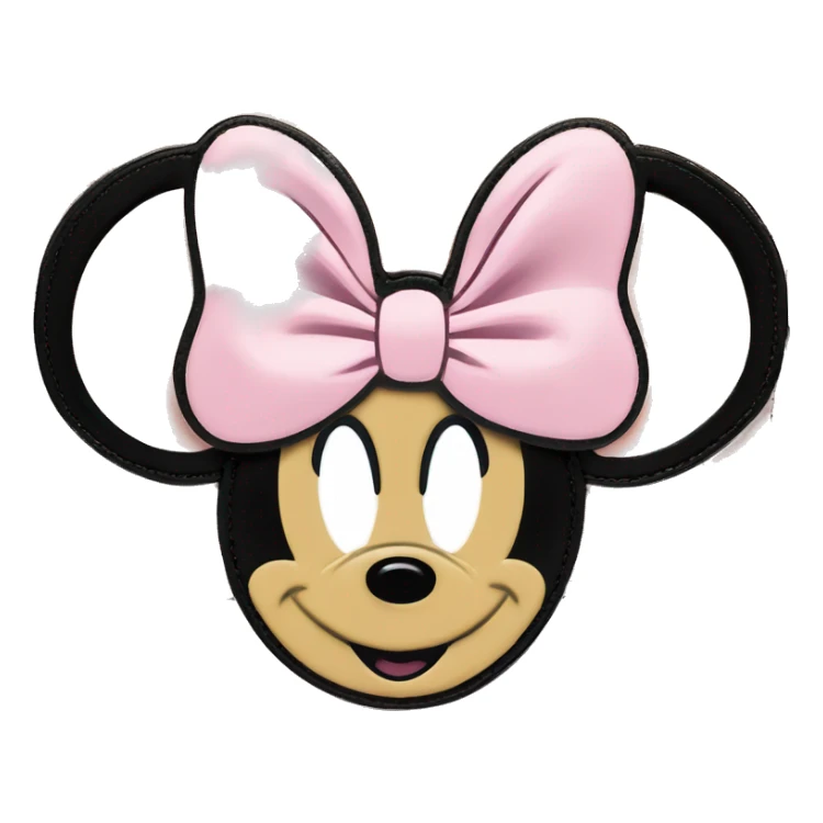 Loungefly light pink Minnie Mouse Wallet sticker