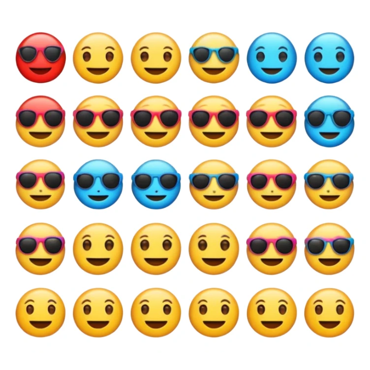 create emojis to vision board 2026 sticker