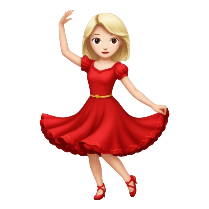 girl in red, dancing



















 sticker