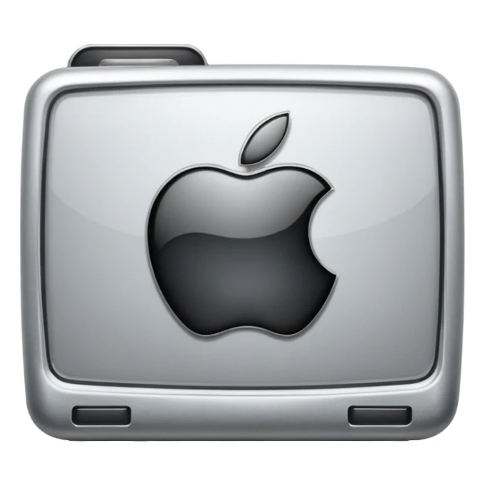 mac os icon physical film 60s sticker