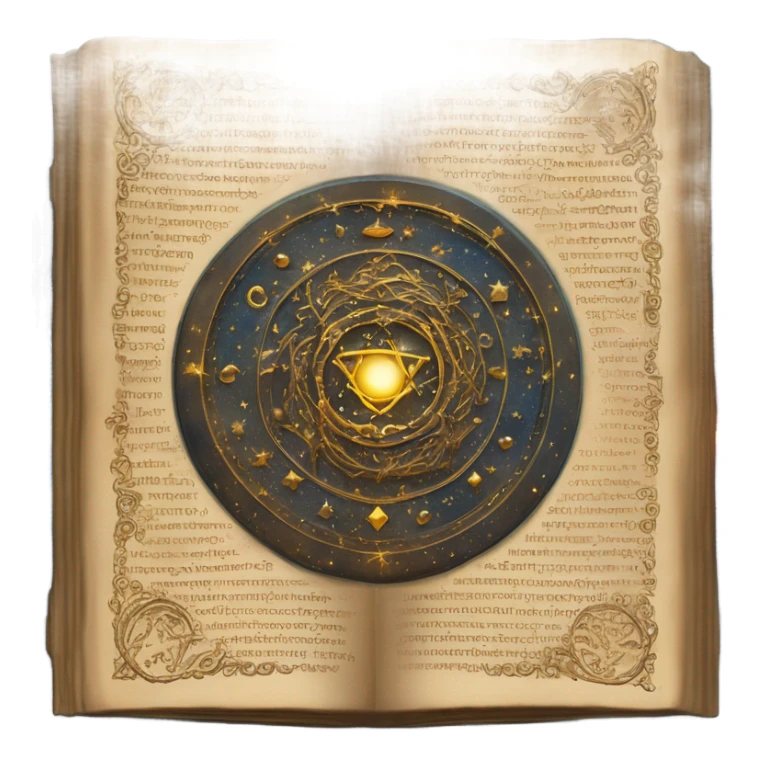 magical astral soul book sticker