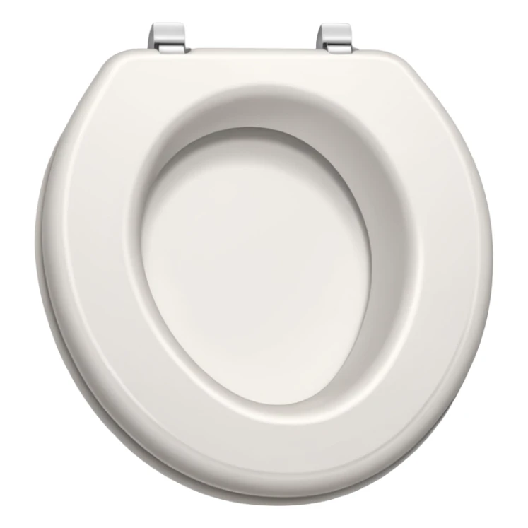 Paper toilet seat sticker