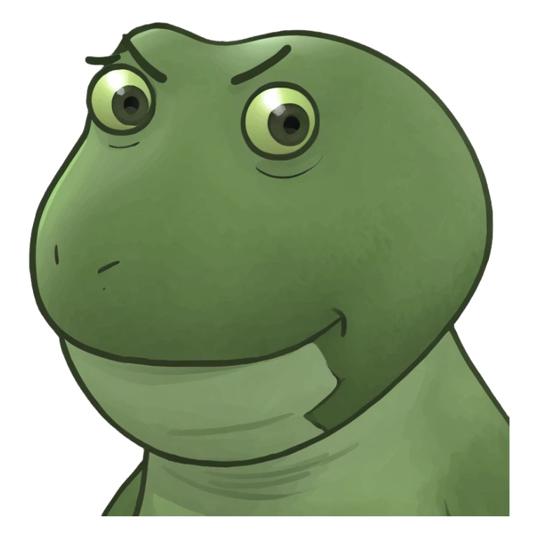 A girl with her head down sticker