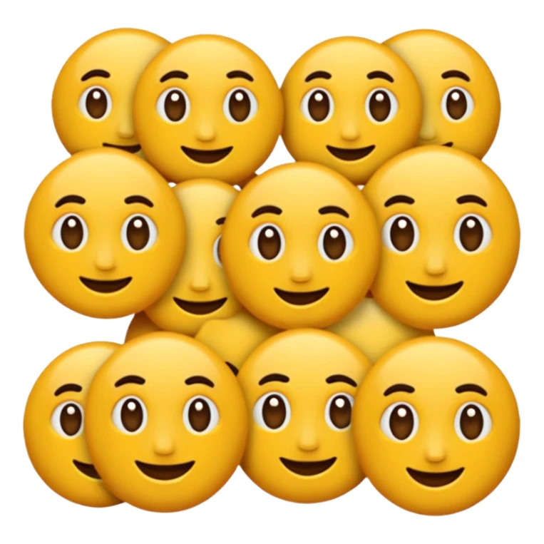 Sus işareti yapan yüz sticker