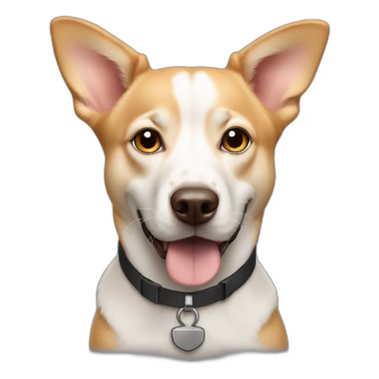 Elon musk as a dog sticker