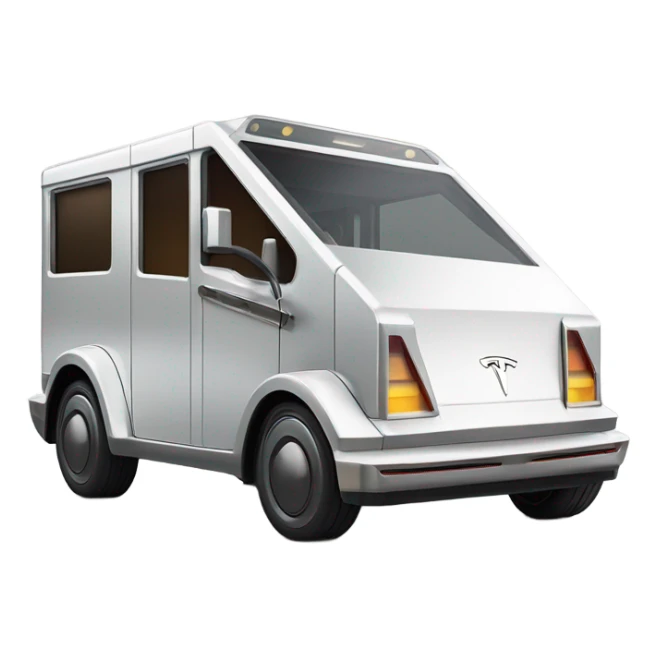 cyber truck tesla classic sticker