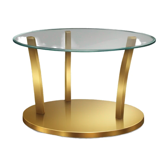 Golden-band-glass-coffee-table sticker
