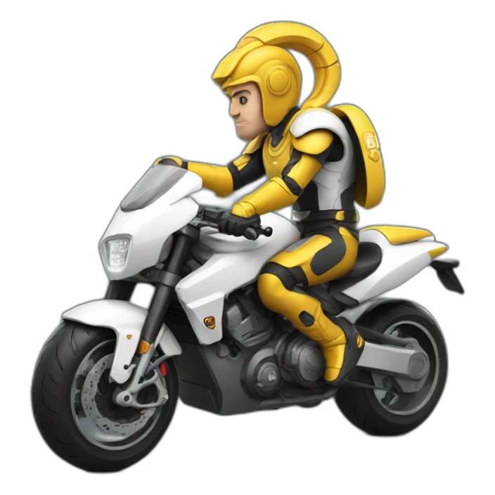 God ram on superbike sticker