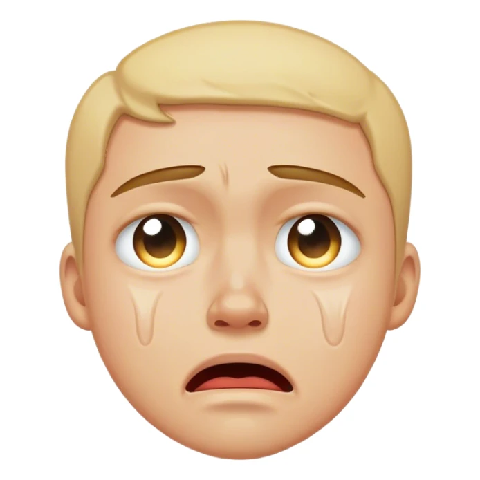 Crying  sticker