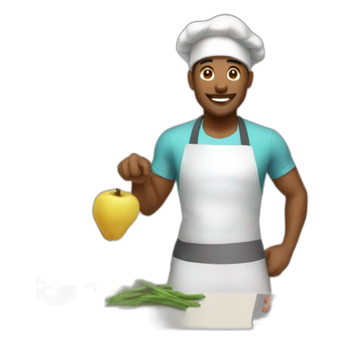 Fit cooking sticker