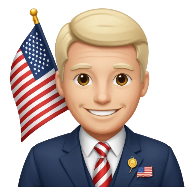 Patriotic Mayor sticker